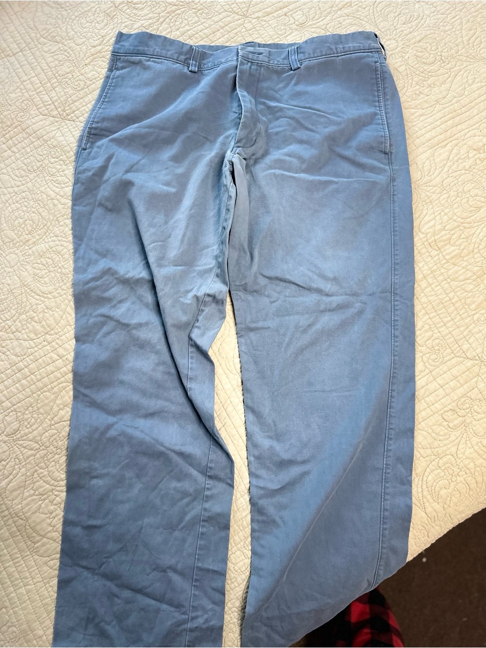 Haggar Men's Light Blue Chinos